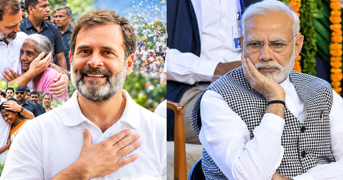 ജനങ്ങൾ സത്യത്തിനൊപ്പം; സമൂഹമാധ്യമങ്ങളിൽ തരംഗമായി കോണ്‍ഗ്രസ്; റീച്ചില്ലാതെ ബി.ജെ.പി, രാഹുലിന്റെ മുന്നില്‍ മോദി ഔട്ട്