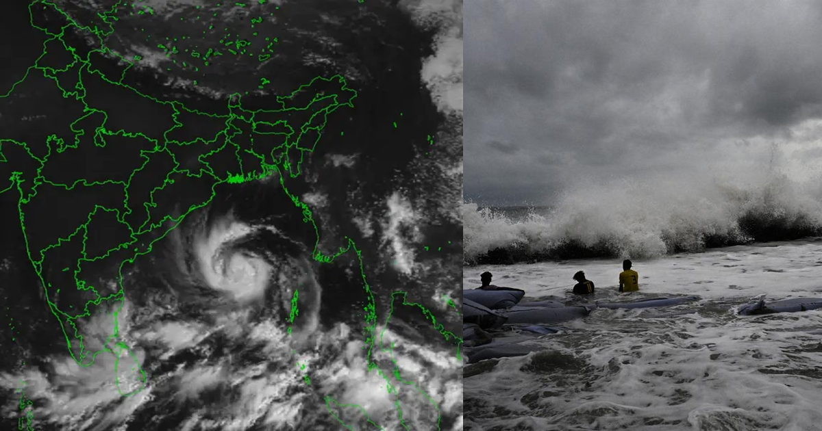 ‘അർണബ്’ ചുഴലിക്കാറ്റ് വരുന്നു; ആന്ധ്രാ തീരത്തേക്ക് അതിതീവ്രമായി അടുക്കുന്നു, 5.7 ലക്ഷം പേരെ ഒഴിപ്പിക്കും